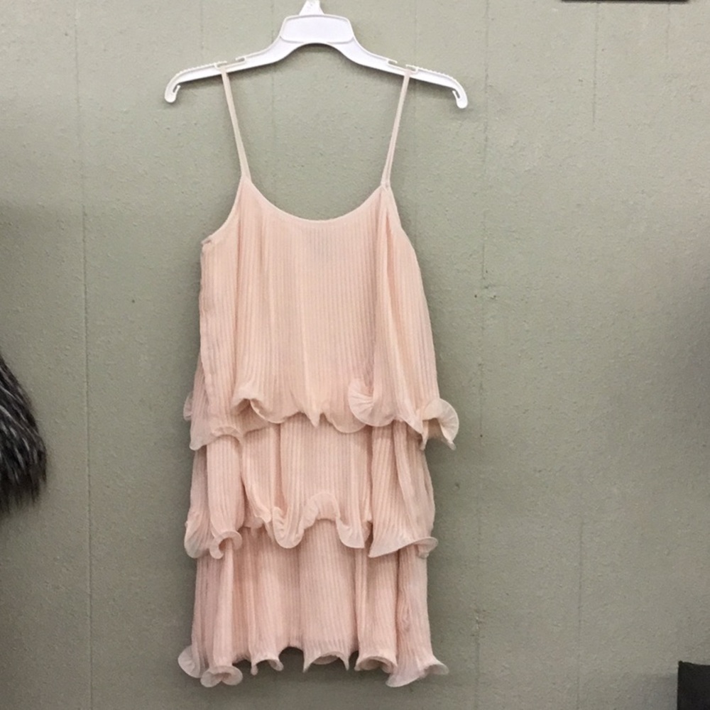 Party dress in blush pink